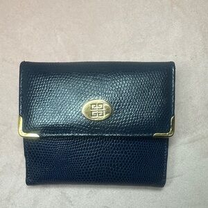 GIVENCHY Navy Blue Wallet